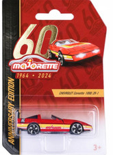 Chevrolet Corvette 1990 Car Model Diecast 1:64 Majorette 60Anniversary 1964-2024