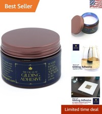 Effortless Gold Leaf Adhesive 120ml - Ideal for Gilding Wall Art Projects