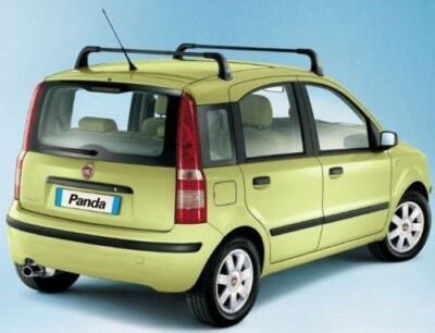 New Genuine Fiat Panda 2003-2011 Roof Rack Bars Carrier System 50900983 ...
