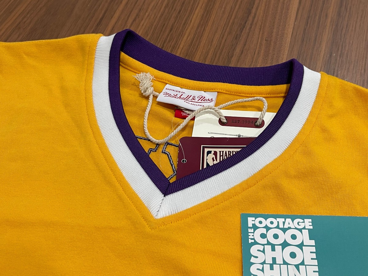MITCHELL & NESS HWC LA LAKERS 1996-97 SHOOTING SHIRT KOBE SLAM