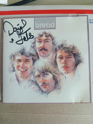 David Gates Signed Bread Anthology Cd