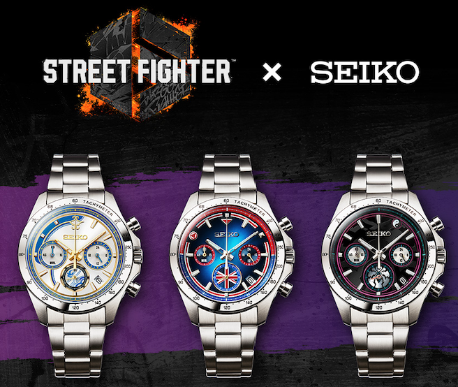 Street Fighter 6 x Seiko Official collaboration Watch Street Fighter 6 x Seiko Official collaboration Watch