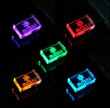 USB Flash Drive 2.0 Metal Stick Suzuki Fan Driver Lover Gift Car Logo LED Light