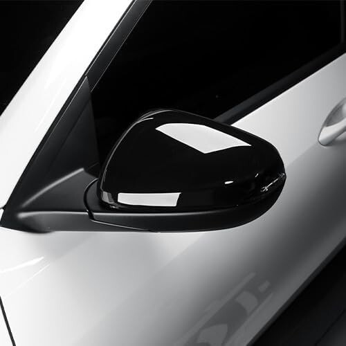 For Chevrolet Trailblazer 2023 Accessories Gloss Black Side Mirror Cover Cap - Picture 3 of 9