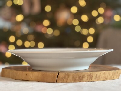 PILLIVUYT France Sancerre 11” Soup Pasta Bowl French Porcelain