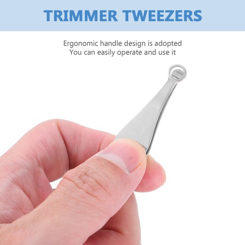 Nasenhaartrimmer remises Mann Pinzette Mit Runder Nasenhaarklammerentferner