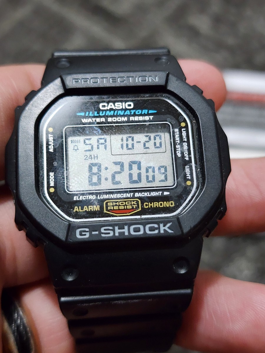 CASIO G-SHOCK ブラック 200m防水 CASIO G-SHOCK 腕時計 ブラック 200m防水