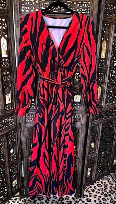 black and red dress shein SHEIN Lady Women's Black And Red Color Block Sleeveless Dress,Valentine's Day Seksi Chic Night Out Summer Dress,Elegant Stand Collar Splicing Party Prom Dress