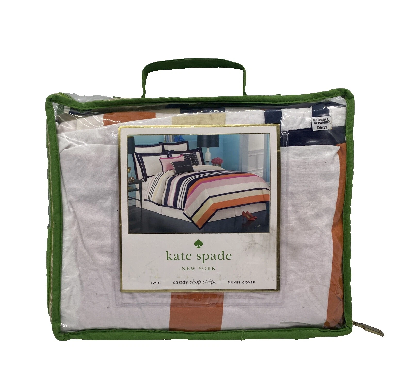 Kate Spade New York Multicolor Relleno 100% Algodón Fundas de edredón y Juegos de Cama