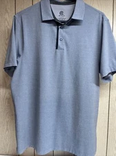 C9 CHAMPION mens Gray Golf Athletic Polo Shirt Size Large Excellent!