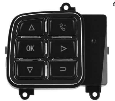 For Jeep Wrangler JK 2011-2018  stereo radio steering wheel control buttons key