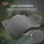 3-Piece Gray Nylon Non-Slip Carpet Floor Mat Set For 2006-2011 Honda Civic - Front & Rear, Anti-Slip Backing