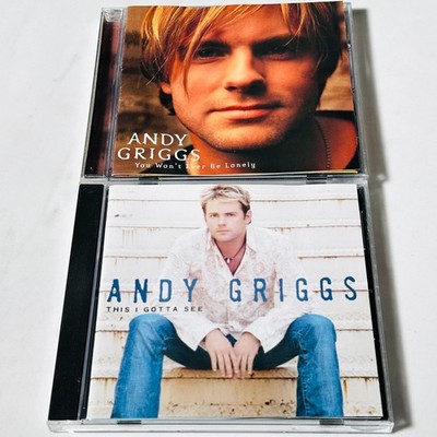 Andy Griggs - Lot of 2 CDs - This I Gotta See - You Won't Ever Be Lonely