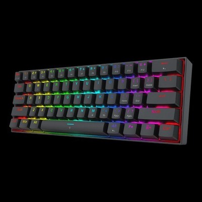 Redragon K617 HE Rapid Trigger Gaming Keyboard, 60% Wired Mechanical Keyboard