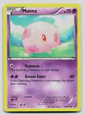 Munna 48/114 Uncommon Black & White Pokemon Near Mint