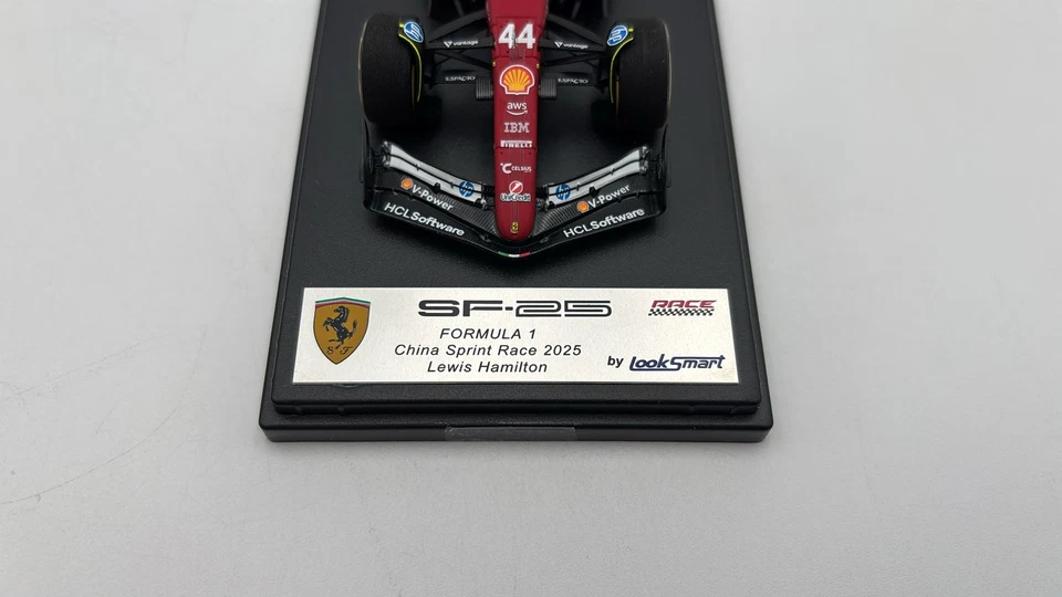 LSF1074 Looksmart Ferrari SF-25 China Sprint Race 2025 Hamilton 1/43 - Immagine 2 di 4