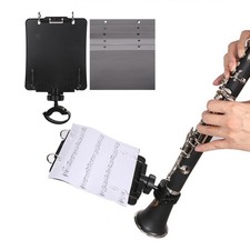 Banda de Marcha Clarinete Lira Soporte para Notas Musicales Profesional Estable