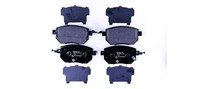Vorderachse Hella 8DB 355 011-101 Bremsbelagsatz, Scheibenbremse FüR Infiniti,Ni