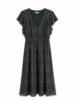 Les Serein Size 3X Dress Sleeveless Boho Midi Dress