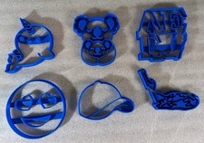 Cookie Cutter Set Different Designs of Various Shapes and Sizes, 7 Cutters.