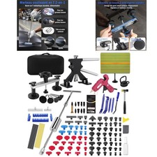 PDR TOOLS Kit Débosselage sans Peinture pour Voiture - Outils de Réparation