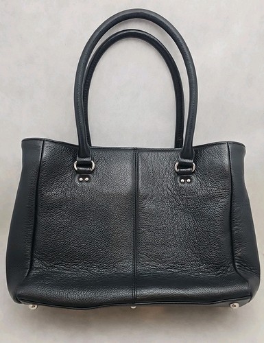 Gun Tote'n Mamas Black Leather Concealed Carry Purse *No Holster* - Picture 2 of 8