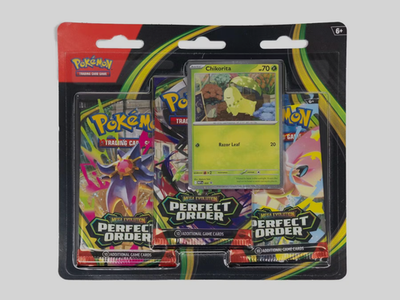 Pokemon Mega Evolution Perfect Order 3-Pack Blister | eBay