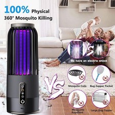 .<Outdoor Fly Zapper Killer Bug Mosquito Insect Pest Wasp Best Trap Swatter K0B4