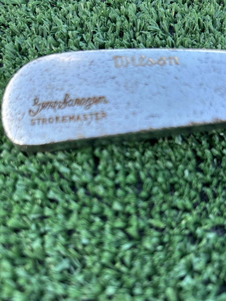 Vintage! Wilson Gene Sarazen STROKEMASTER Putter ~ Right RH ~ Steel ~ 35" - Image 2 of 4