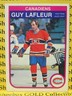 1982-83 O-Pee-Chee Hockey Card #186, GUY LAFLEUR, Montreal Canadiens, High-Grade