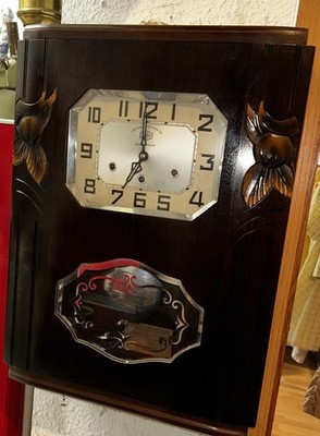 Beautiful Antique Wall Clock Jura Eva Maria And Westminster Clock Carillon 2 Melodies
