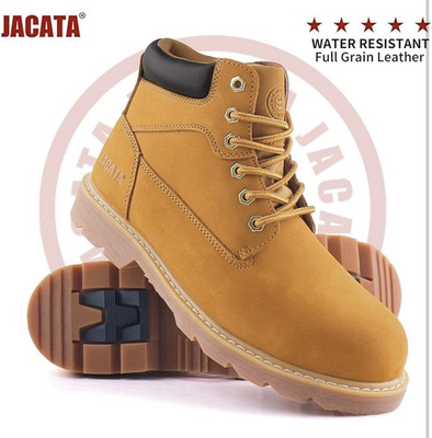 #ad Jacata Men#x27;s Work Boots Waterproof Leather Work Boots Size 11 Wide $45.00