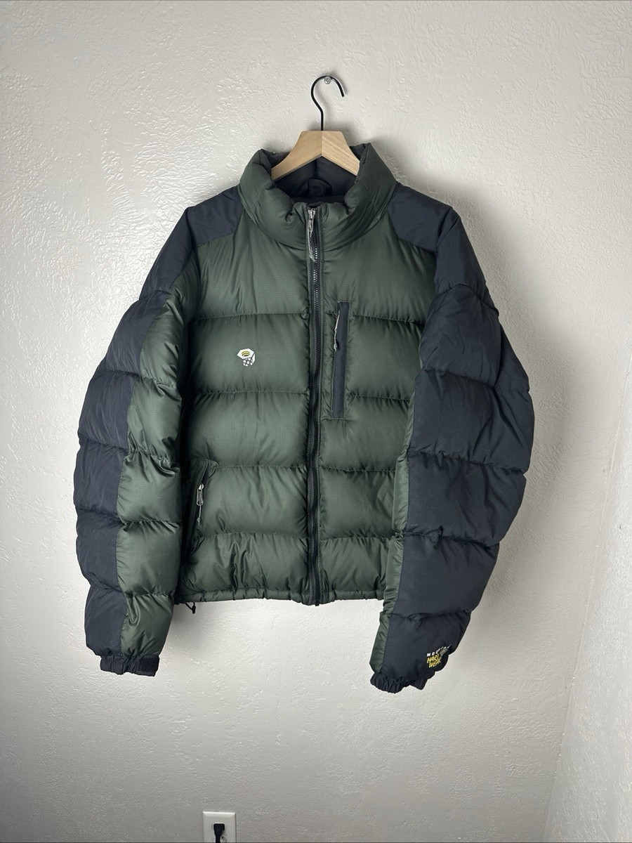 MOUNTAIN HARDWEAR Sub Zero Green/Black Quilted Down 650 Expedition