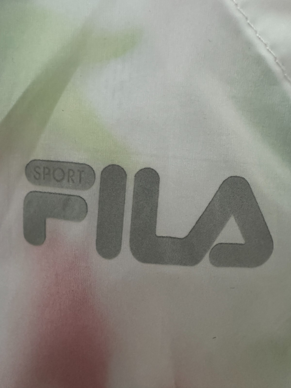 Giacca a vento FILA SPORT donna Med rosa tropicale viola zip leggera