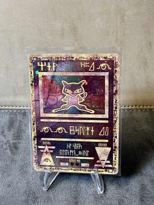 #ad #ad Pokémon TCG Ancient Mew 1999 2000 Holo Movie Promo Card damaged $43.00