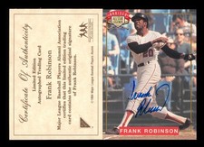 1994 Nabisco All Star Legends: Frank Robinson Auto W/COA MLBPA NM-MT OR BETTER