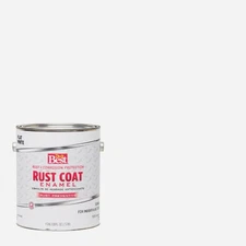 Do it Best Rust Coat Oil-Based Flat Enamel, White, 1 Gal. 203707D SIM Supply,