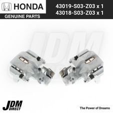 Honda Genuine Acura Integra 98 00-01 L4 1.8l Type-r Rear Brake Caliper Set Honda Genuine Acura Integra 98 00-01 L4 1.8l Type-r Rear Brake Caliper Set