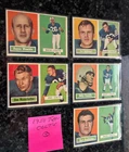 1957 Topps Football BALTIMORE COLTS LOT.........5 DIFFERENT