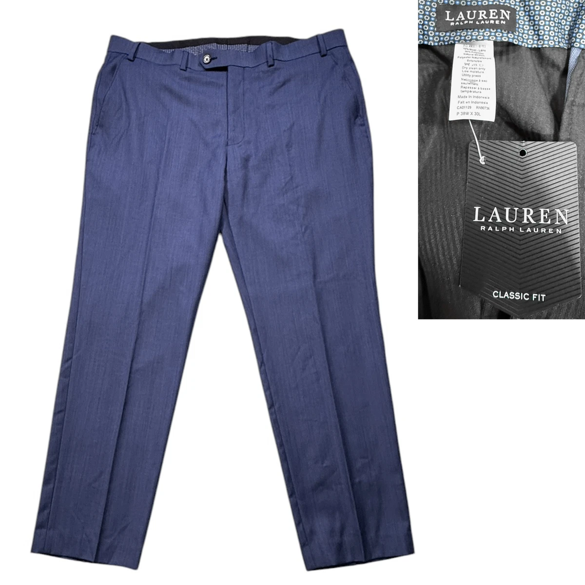 Lauren Ralph Lauren Wool 38 Size Pants for Men for sale | eBay