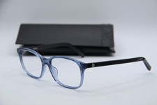 NEW DIOR ESSENTIALO SI 3000 CLEAR BLUE BLACK AUTHENTIC EYEGLASSES 56-15