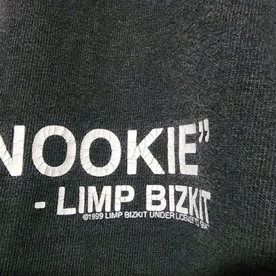Vintage 1999 Limp Bizkit Nookie Shirt Giant Tag XL Rare Nu Metal