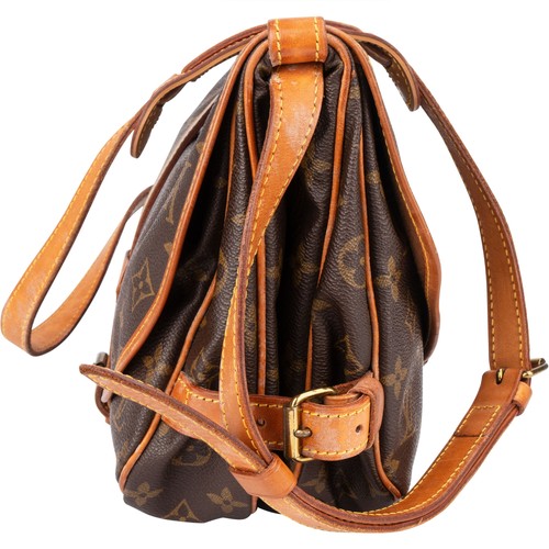 Louis Vuitton Canvas Monogram Saumur 30 Crossbody Bag Tasche - Bild 2 von 13