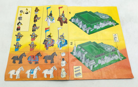 LEGO 6086 Black Knight's Castle Instruction Instructions ONLY BA Vintage Knights