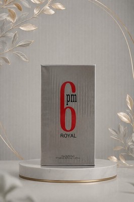 ROYAL 6pm Eau de Parfum 3.4 fl oz Natural Spray Vaporisateur Regular Size