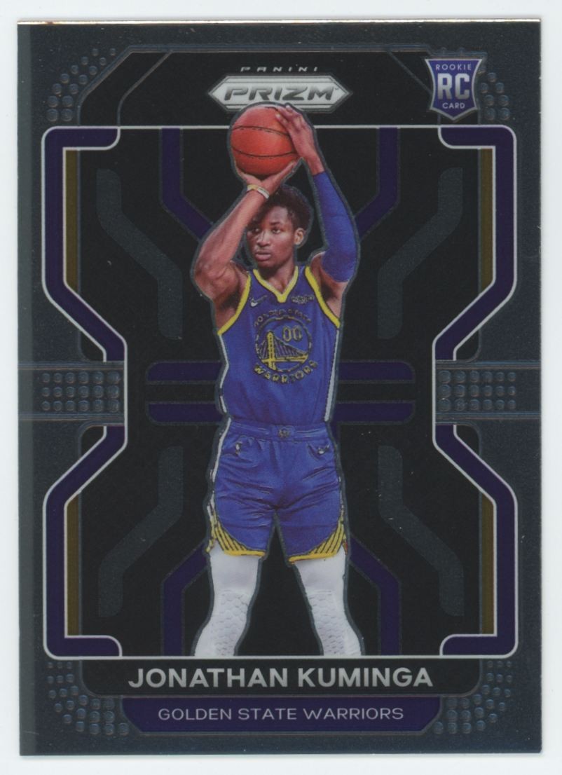 2021-22 Panini Prizm Jonathan Kuminga Rookie Golden State Warriors #307