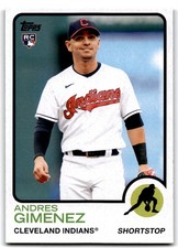 2021 Topps Archives Andres Gimenez RC Cleveland Indians #126