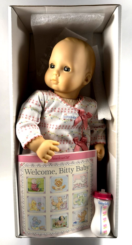 American Girl - Muñeca Bitty Baby - BB3 - Piel clara con ojos verdes - Libro Foto 2 de 4