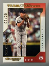 John Burkett 2003 Donruss Master Set /20 Team Heroes SSP Rare Red Sox #73