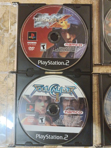 LOT TEKKEN 4 5 TAG TOURNAMENT SOUL CALIBUR III BLOODY ROAR 3 ✨Playstation 2 PS2 - Picture 4 of 4